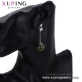 Pendientes colgantes con forma de estrella y luna en forma de estrella, diseño individual y estilo Xuping E-709